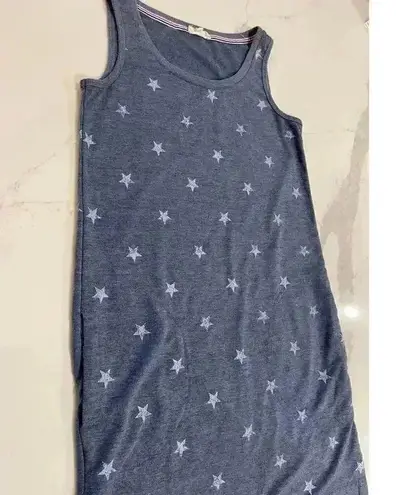 Jane and Delancey Blue White Star Print Tank Top Dress Women’s Size XS