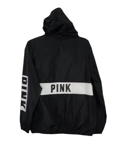 PINK - Victoria's Secret  Black Windbreaker Jacket XS