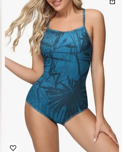 Baleaf Women's Athletic Training Adjustable Strap One Piece Swimsuit