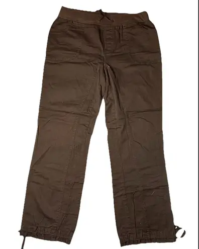 Bugle Boy Vintage Womens Large 90s Utility Loose Fit Baggy Pant Y2K Elastic