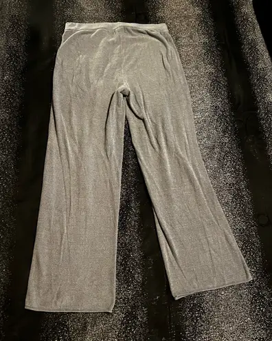 Barefoot Dreams Womens medium CozyChic Lite Wide Leg Pants - Ash Gray