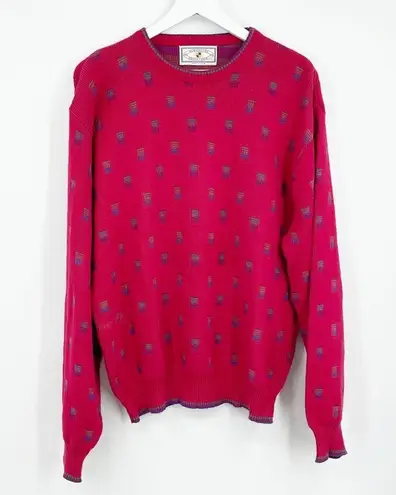 Vintage 90’s Retro Funky Grandpa Dad Sweater SZ L Size L