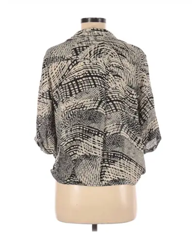 Lucy Paris Pink And White Leopard Wrap Top