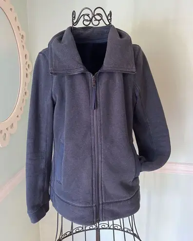 Lululemon  Size 6? Small Inkwell Navy Blue En Route Jacket Full Zip