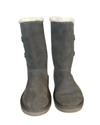 Koolaburra by Ugg Koolaburra UGG Gray Kinslei Tall Button Boots Women Sz 6