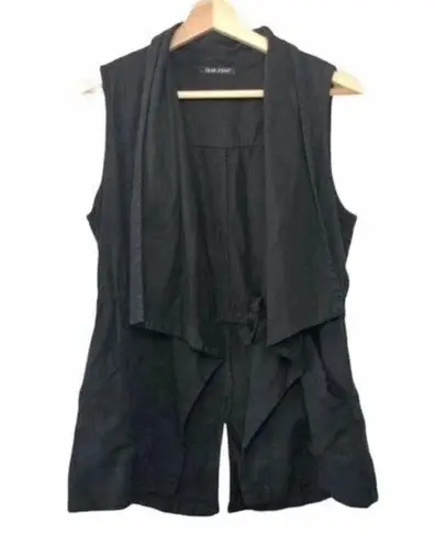 Dear John  Denim Waterfall Black Utility Vest S