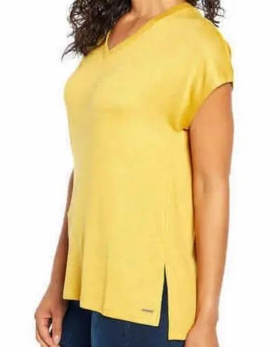 Orvis Ladies Short Sleeve V-Neck Tunic Knit Top