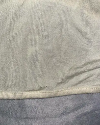 Aeropostale y2k white sequined button blouse