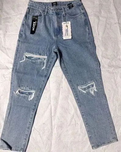 Simple Society  AUTHENTIC SUPER HIGH RISE STRAIGHT jeans 7/28 Super Soft NWT