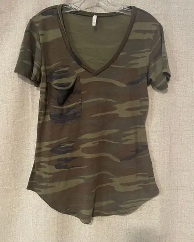 Z Supply Z-Supply | Camo V-Neck Tee | S