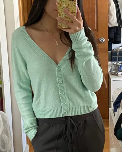 American Eagle  Mint Cardigan