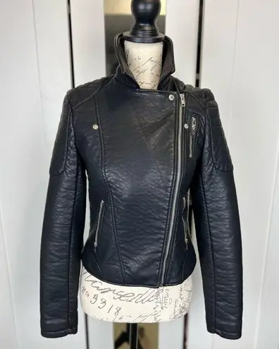 American Eagle  Faux Leather Motorcycle Jacket