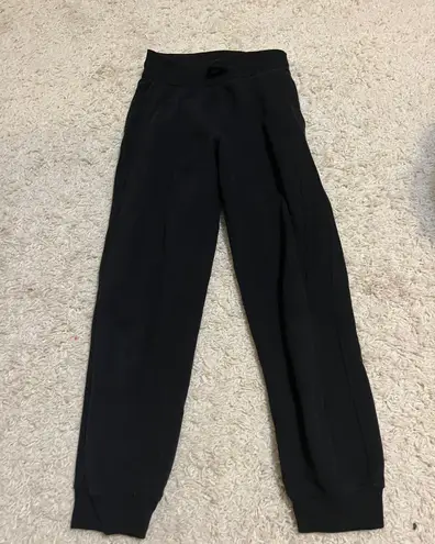 Lululemon Black Scuba Joggers Size 4