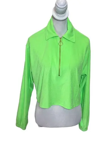 Show Me Your Mumu  Spano Pullover Sweatshirt Top Neon Women’s Size XS New