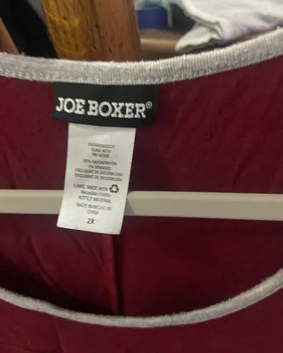 Joe Boxer Maroon sweater 