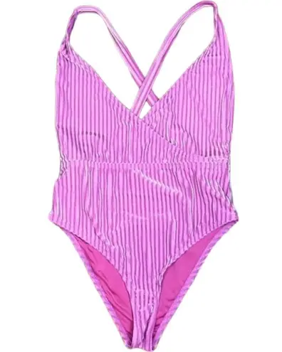 Daisy Dippin’ ’s Pink Arena One Piece Swimsuit Size Large