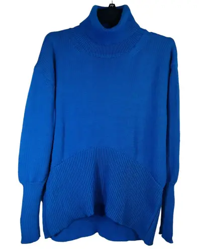 Princess Polly Colbolt Blue Knit Larnee Turtleneck Womens Sweater Blue Small