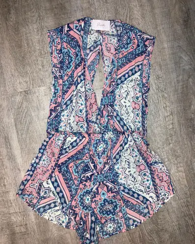 Blush Colorful Romper 