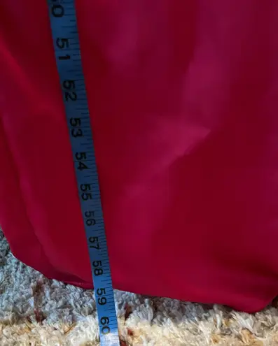 Mac Duggal NEW IEENA FOR Pink Long Sleeve Structured Bow Draped Gown Size 6