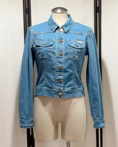 Calvin Klein Jeans  Vintage Y2K Women's Denim Classic Trucker Jacket Size M