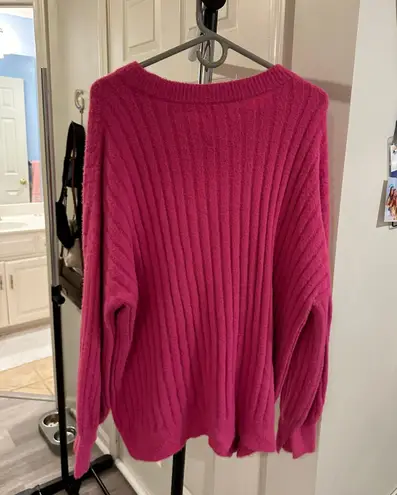 Aerie pink  oversized sweater