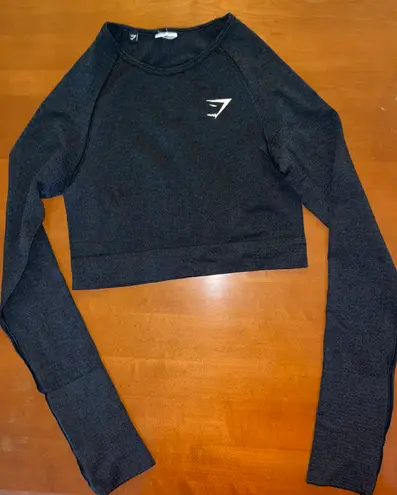 Gymshark Cropped Long Sleeve Top