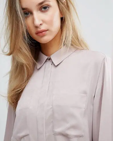 Reiss Zoe Shirt Dress Size 8