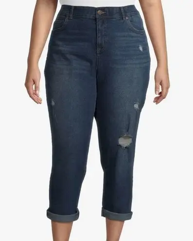 Terra & Sky distressed Boyfriend jeans