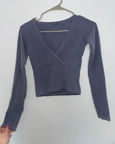 John Galt Cropped Long Sleeve