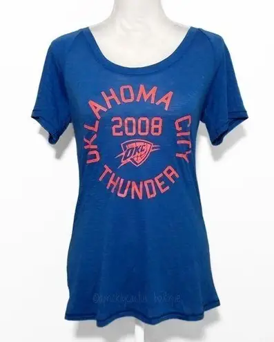 Nba NWOT Blue Oklahoma City Thunder OKC Tee Shirt New