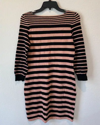 Rebecca Taylor Wool & Cashmere Striped Dress Size M