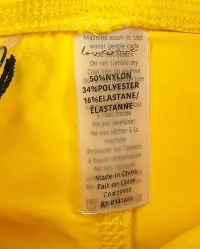 Lovewave // REVOLVE Luka Pant High Waist Yellow Leggings XS Athletic NWT