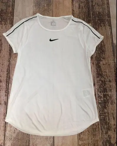 Nike  Dri-fit white‎ t-shirt size S