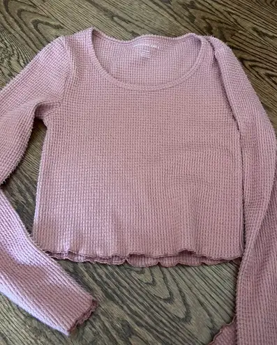 American Eagle Outfitters Soft Pink Sweater