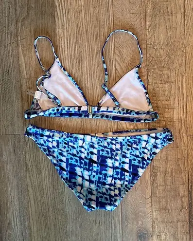 Cupshe Tie Dye Triangle Bikini 