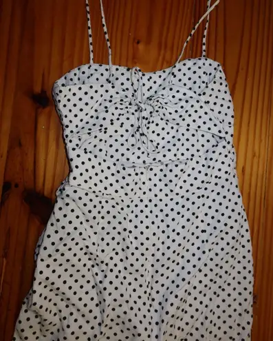 ZARA Polka Dot Midi Dress