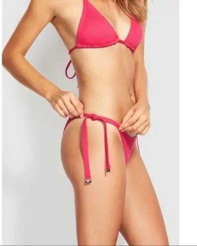 Seafolly Brazilian Tie Side Bikini Bottom Size 10 NWT