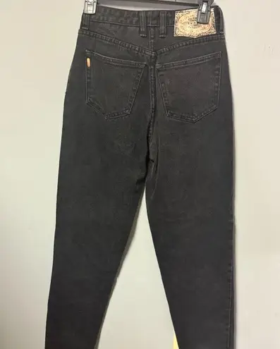 Pepe Jeans Vintage 90s Betty Taper Leg Jeans Size 7/8 in Black