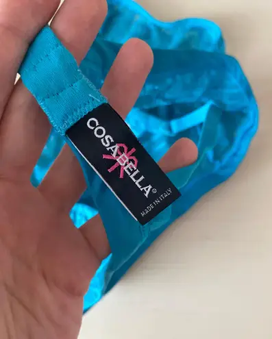 Cosabella royal blue unlined lace bralette