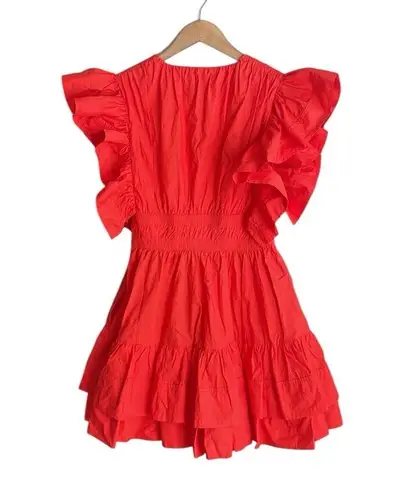 Ulla Johnson Kiri Dress Coral
