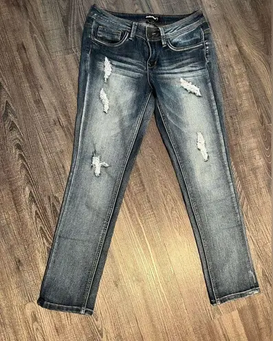 Dollhouse Women’s Charley Distressed Skinny Jeans Sz 5