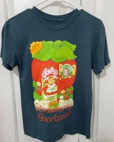 Strawberry Shortcake Womens T Shirt Size S Small Juniors Retro 80s Kidcore