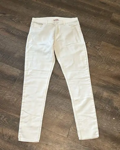 Juicy Couture  White Denim Skinny Jeans Size Size 4 Skinny leg