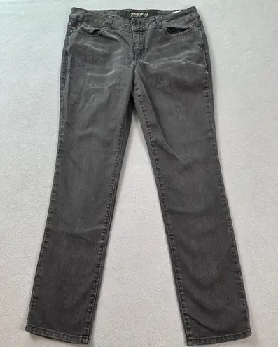 Vintage Grane Jeans Juniors 13 32x30 Dark Gray Rad Skinny Mid Rise Y2K Denim Size undefined