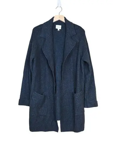 Gilli Womens Medium/Large Heavyweight Knit Longline Cardigan Gray