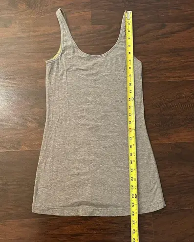 Lululemon  gray sleeveless tank top