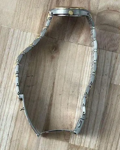 Citizen Eco-Drive Solar Ladies Watch White Dial Two-Tone Bracelet New Crystal