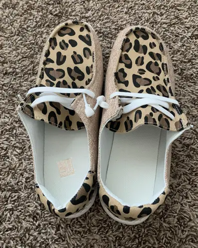 Leopard Hey Dudes Multi Size 9