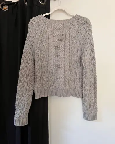 Forever 21  Grey Thick Knit Sweater