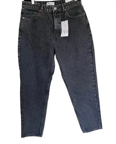 ZARA NWT  CLASSIC MOM FIT HIGH RISE JEANS SZ-10